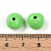 Opaque Acrylic Beads SACR-T017-33A-3