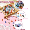 590Pcs 10 Colors Transparent Acrylic Beads OACR-YW0001-91-3