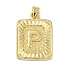 Rack Plating Brass Pendants KK-B092-42G-P-1