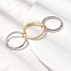 Brass Micro Pave Cubic Zirconia Finger Rings RJEW-P166-01B-01-2