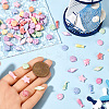 500Pcs Craft Style Acrylic Beads MACR-SP0001-43-3