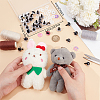 32Pcs 8 Colors ABS Plastic Safety Craft Eye DIY-BBC0002-09B-3