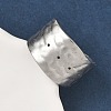 304 Stainless Steel Open Cuff Rings RJEW-A079-01H-P-3