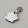 Zinc Alloy Enamel Glitter Powder Pendant Decoration HJEW-WH0001-14P-10-2