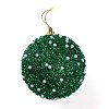 Christmas Ball Foam & Plastic Imitation Pearl Pendant Decoration FIND-G056-01A-3