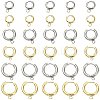 16Pcs 201 Stainless Steel Huggie Hoop Earring Findings STAS-FS0002-27A-1