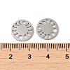 Tarnish Resistant 304 Stainless Steel Connector Charms STAS-J042-17P-3