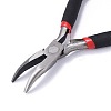 Carbon Steel Bent Nose Jewelry Plier for Jewelry Making Supplies P021Y-5