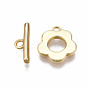 Brass Toggle Clasps X-KK-T063-95G-NF-2