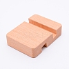 Beech Wood Mobile Phone Holders AJEW-WH0119-47A-2