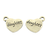 Tibetan Style Alloy Family Charms LS-X-TIBEP-5422-AS-LF-1