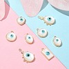 20Pcs 5 Styles Alloy Evil Eye Pendants FIND-CJ0001-47-5