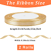 Gold Edged Polyester Ribbon OCOR-WH20018-12A-05-2