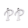 Tarnish Resistant 201 Stainless Steel Charms STAS-R105-P-1