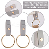 4Pcs 4 Colors PU Leather Towel Holder HJEW-CN0001-35-5