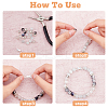 20Pcs 4 Styles Eco-Friendly Brass Watch Band Clasps KK-FH0007-26-4