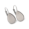 Non-Tarnish 304 Stainless Steel Leverback Earring Findings STAS-K278-05A-P-1