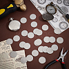 40Pcs 304 Stainless Steel Cabochons STAS-UN0056-64-2