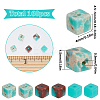 160Pcs Synthetic Regalite/Imperial Jasper/Sea Sediment Jasper Beads Strands G-SC0003-22-2