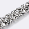304 Stainless Steel Byzantine Chain STAS-UN0018-44P-1