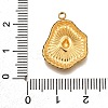 304 Stainless Steel Pendants STAS-M116-19G-3