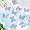 Resin Rhinestone Hotfix Rhinestone Iron on/Sew on Cloth Patches DIY-WH20063-030G-4