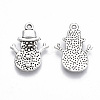 Tibetan Style Alloy Pendants TIBE-N010-37AS-RS-2