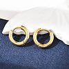 Ion Plating(IP) 304 Stainless Steel Hoop Earrings EJEW-P177-G-13-1