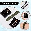 10Pcs Heart & Lightning Bolt Alloy Watch Band Charms Set FIND-NB0003-21-4