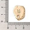 Brass Micro Pave Cubic Zirconia Pendants KK-U038-22G-3