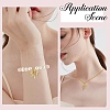 6Pcs 3 Styles Rack Plating Brass Micro Pave Clear Cubic Zirconia Pendants KK-BBC0015-26-5