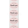 Self-Adhesive Paper Gift Tag Stickers with Word Thank You DIY-R084-05A-1
