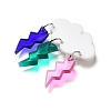 Opaque Acrylic Pendants OACR-L019-03A-2