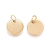 Ion Plating(IP) 304 Stainless Steel Charms EJEW-L238-03C-G-2