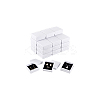 Square Kraft Paper Necklace Earring Storage Gift Boxes LS-CON-WH0095-88B-7