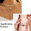 20Pcs 5 Colors Alloy Crystal Rhinestone Spades Connector Charms FIND-CJ0003-05-7