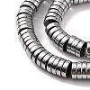 Non-magnetic Synthetic Hematite Beads Strands X-G-K011-4x1mm-02-2