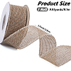 Burlap Ribbons For Craft Making OCOR-WH20012-22E-2