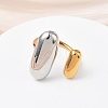304 Stainless Steel Cuff Open Rings for Women RJEW-B158-02GP-01-2