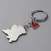 Animal Theme Alloy Keychain KEYC-SZC0007-01C-2
