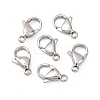 Tarnish Resistant 316 Surgical Stainless Steel Lobster Claw Clasps X-STAS-316-FL12A-1