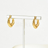 Stainless Steel Thick Hoop Earrings for Women OH7796-5