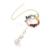 Moon & Teardrop Glass Hanging Suncatchers HJEW-I011-04G-3