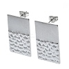 Tarnish Resistant 201 Stainless Steel Stud Earrings EJEW-K270-30P-1