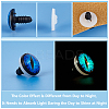 20 Sets Luminous Plastic Safety Craft Eye DIY-PH0022-63C-4