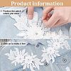 Polyester Embroidered Floral Lace Collar DIY-WH0326-47D-4