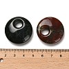 Natural Indian Agate Pendants G-H073-05E-3