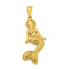 Ion Plating(IP) 304 Stainless Steel Pendants STAS-R231-01B-G-1