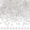 400Pcs Tibetan Style Alloy Flower Spacer Beads FIND-DC0005-30-1