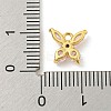 Rack Plating Brass Micro Pave Cubic Zirconia Charms KK-P277-22G-4